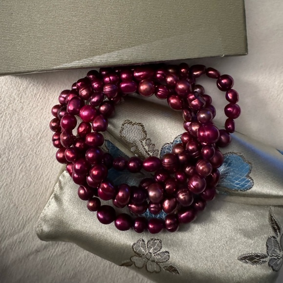 Honora collection cultured freshwater pearl bracelet set. - Picture 4 of 4